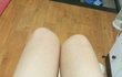 有  사진 有 님들 저 허벅지 말라서 그러는거임  아님 휘고있는거임??