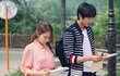 정말 사귀나ㅠㅠ 지현우-유인나 촬영 현장...