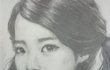 아이유 그려봤어요