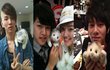 샤이니 키와 슈주 김희철  with 낸시랭 고양이 코코샤넬