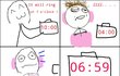 아침에 일어날 때 공감
