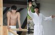 슈쥬 최시원 마셰코 촬영장에 연예인들 응원왔데요~!!