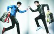동방신기 비상구 포즈 화보  아웃도어도 하이패션으로~ㅋㅋ