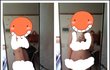 심각한 복부 비만 입니다.