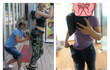 다이어트  한달만에  바지싸이즈 변화