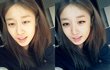지연의 얼굴을 호감형으로 바꿔 보았습니다.