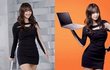 우월한 女연예인의  화보 보정 전후 사진