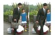 수영복입은 이상우,,, 복근이...