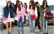 어제 공항에 나타난 태연!
