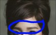 일자눈썹다듬기