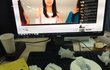 코감기 제대로 걸린 울오빠 책상 ㅋ