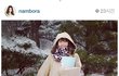 눈보라가 몰아쳐도 예쁜 남보라!