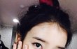 아이유의 크리스마스선물 셀카