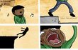 계단을 못 봤을때 우리들 모습
