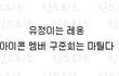 김유정 구준회 연애증거