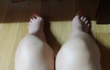 사진처럼 앉았을때 나처럼 다리사이가 휘어짐??