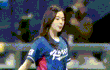 어제 아이린 야구장에서ㅎㄷㄷ gif