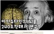 토막낸 아인슈타인의 두뇌