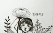 연필그림을 계속 그릴까 색연필그림으로 돌아갈까?