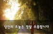 당신의 오늘은 정말 소중합니다~
