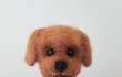 니들펠트로 만든 강아지 고양이 인형