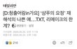 얘들아 TXT 샴푸의 요정 어때?