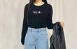 20대 여성분들 이런 청바지좀 그만입으세요