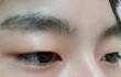 나 눈썹 정리좀 도와주라...