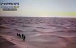 지금 막 사하라사막의 석양 봐써(사진추가)