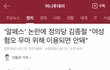 알페스에 대한 정의당의 일침