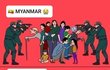미얀마를 위해 기도해주세요 PRAY FOR MYANMAR
