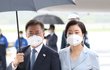 순방 마치고 귀국한 문재인 대통령 내외