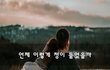 언제 이렇게 정이 들었을까~
