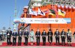 문 대통령, FLNG 출항 명명식에서 'K-조선 자부심' 강조