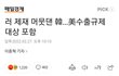 러 제재 머뭇댄 한국, 미국에 수출규제 당해