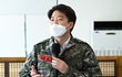 이준석, 백령도 해병부대서 "200만원 공약 완전히 못지켜 사과"