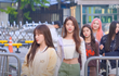 케플러 '뮤직뱅크' 출근길 러블리 시