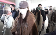 엔믹스, 피곤함에도 '살아있는 눈빛' AAA 입국길