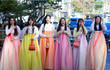 아일리원, 한복 입고 왔어요 출근길