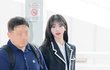 오늘 카리나 톰브라운 풀착장 입은거 의외다