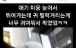 윈터가 이거에 좋아요 누름