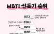 야;; 이 MBTI 독기 순위래;;