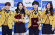 졸업을 축하해'트레저 정환·로켓펀치 다현·황민우·양리진, 빛나는 졸업장