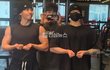방탄 뷔랑 정국 그리고 배우 송강 셋 다 한 헬스장서 운동하는데 벌크업 ㄷㄷ