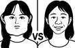 내 얼굴 왼쪽이라 정병 옴