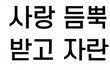 사랑 받고 자란 사람 특징