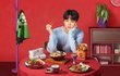 방탄 지민 tokopedia 고푸드 광고 이미지