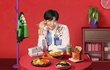 방탄 알엠 tokopedia 고푸드 광고 이미지