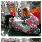 바이크를 사랑하는 여자 !!