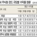 펀드 덩치 클수록 <b>수익</b>률도 좋다